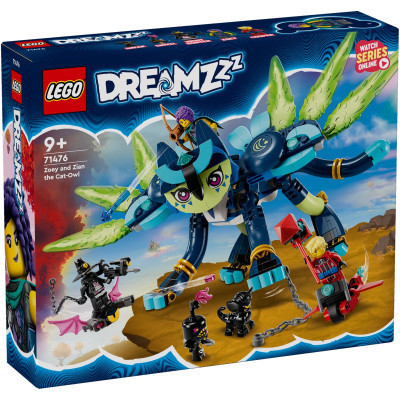 Конструктор LEGO DREAMZzzzz Зоуи и котосова Зиан 437 деталей (71476) Винница - изображение 1
