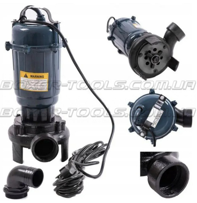 Занурювальний Насос Фекальний 3950 Вт. Пожежний Рукав Ø5.08 см 2”дюйма  - 20 Мтр Одеса - фото 4
