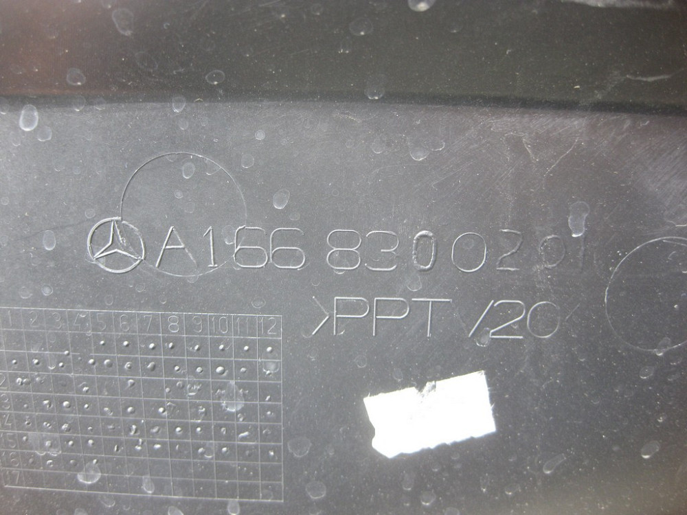 Mercedes-Benz  A1668300201 Накладка під лобовим склом на повітрозабірник пічки ML/GLE W166 GLE Coupe C292 GL/GLS X166 Одесса - изображение 7