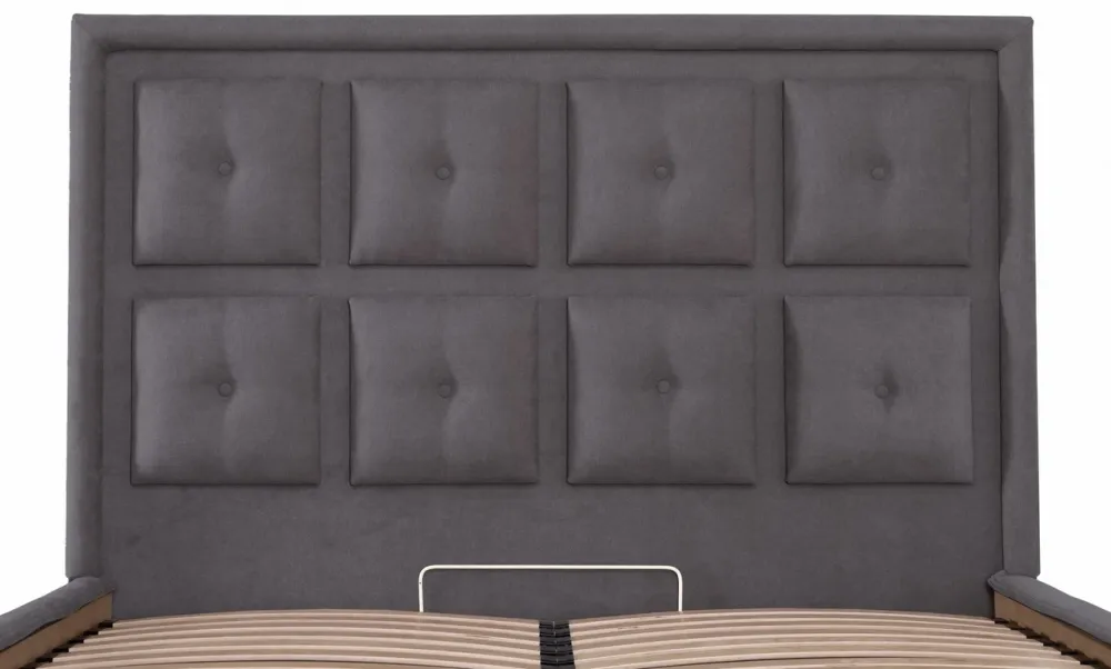 Кровать Windsor Standart 140 х 200 см Мисти Dark Grey Темно-серый Киев - изображение 6