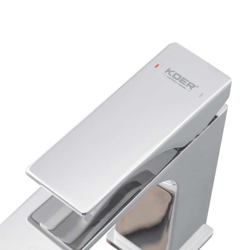 Смеситель для умывальника Koer KB-10010-01 хромированный KR3478 Харьков - изображение 8