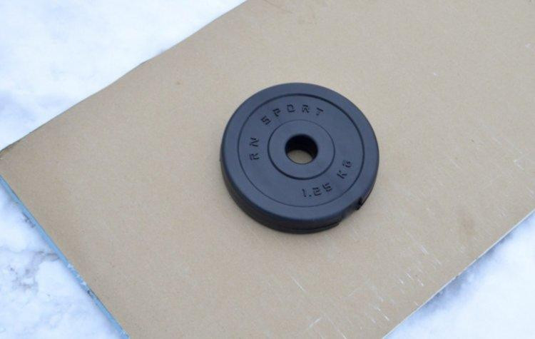 Штанга наборная на 42 кг с гантелями по 10 кг Гантели, гири, штанги и диски ударостойкий пластик Киев - изображение 7