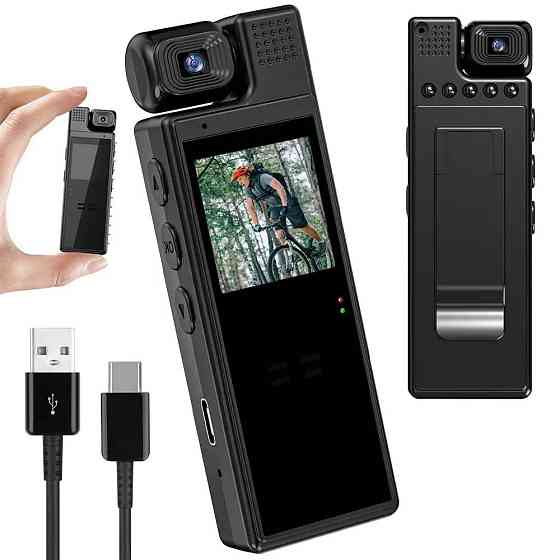 Нагрудна боді камера з дисплеєм 1080p FullHD,L9 SBR Київ