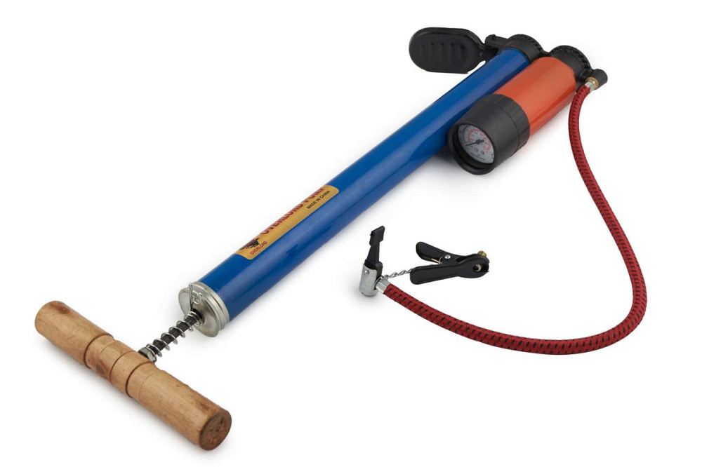 Насос ручний (з манометром на 5кг/см2) OP Мукачево - фото 1