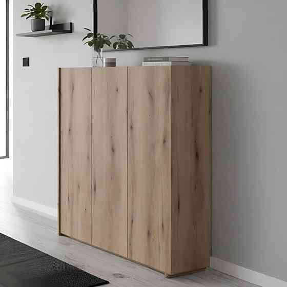 Тумба для обуви Doros Кассель Дуб Евок 3 ДСП 97х40х110 (41516210) Львов