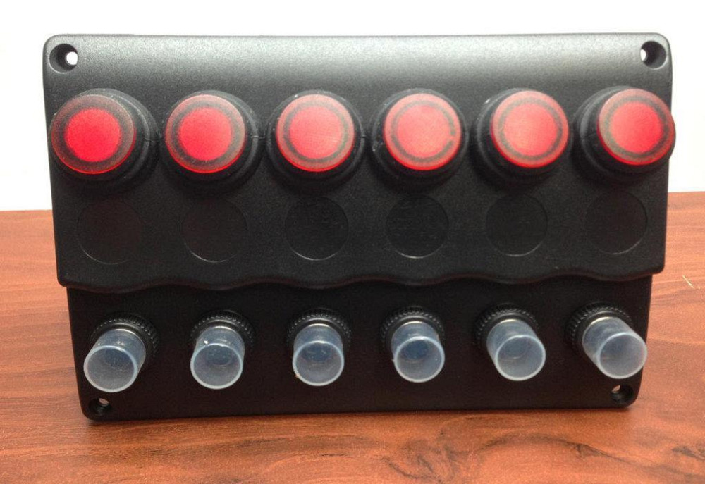 Панель На 6 Переключателя для лодок катеров и яхт Киев - изображение 1