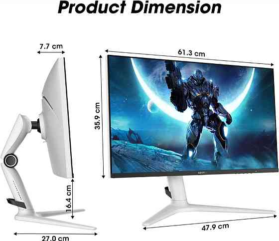 Монітор Koorui GN10 27, 2K, 240Hz. Mini - LED Display HDR 1000 , 1ms. Київ