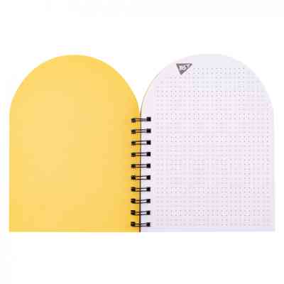 Блокнот Yes В6+ подвійна cпіраль з пластиковою кишенею Minions крапка (151793) Вінниця