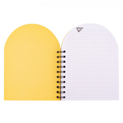 Блокнот Yes В6+ подвійна cпіраль з пластиковою кишенею Minions крапка (151793) Вінниця - фото 2