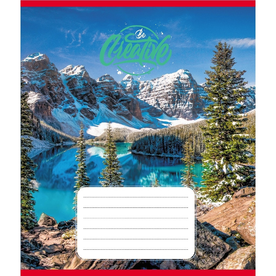 Зошит загальний "В горах" 096-630220K-4 в клітинку, 96 аркушів Вінниця - фото 1