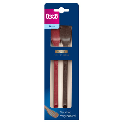 Набор детской посуды Lovi Tamarillo Первая ложечка для кормления 2 шт. (35/582_red) Винница - изображение 5