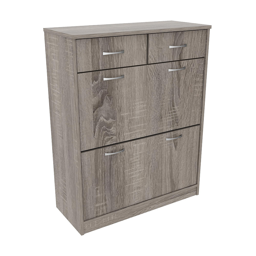 Тумба для обуви №2, Дуб Сонома Трюфель, 800/350/1010 Львов - изображение 1