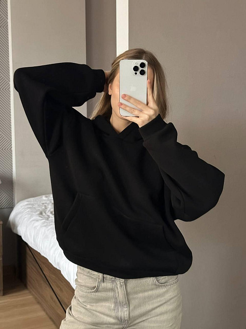 Женская стильная теплая худис открытой спиной трехнить пенье на флисе и кружево. Одесса - изображение 6