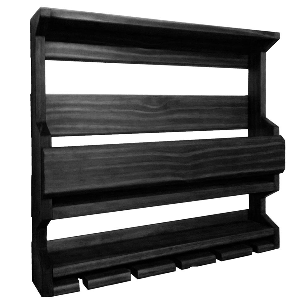 Настенная винная полка 