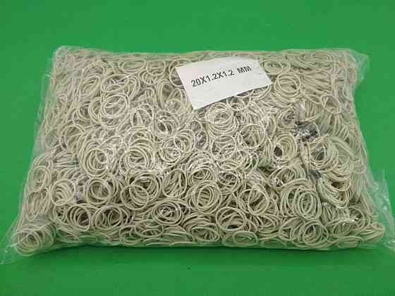 Резинка для купюр №20 ( белая )*1,2мм  1 кг 