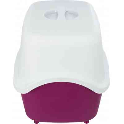 Туалет для кошек Trixie Vico закрытый (фиолетовый/белый) (4011905402789) Винница