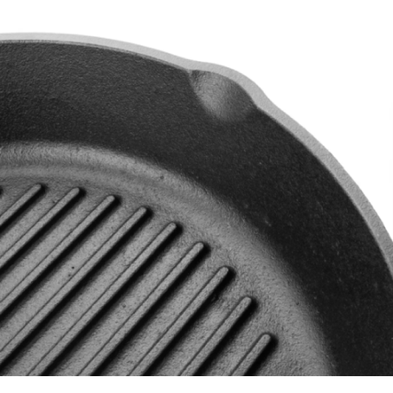 Чавунна гриль-сковорода Ø25 з ручкою см GRILLI 777178 Код: 012701 Рівне