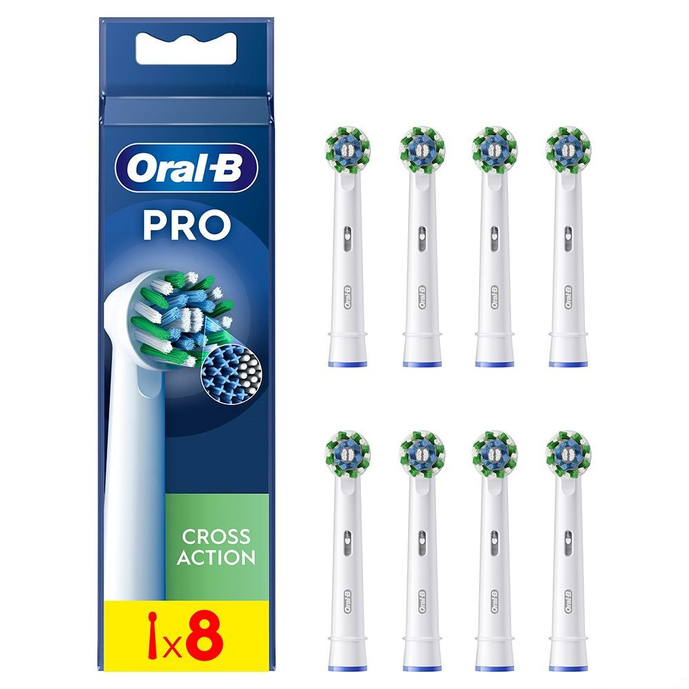 Насадка для зубної електрощітки Braun Oral-B Pro Cross Action EB50RX (8 шт.) ( 21619 ) Харків - фото 1
