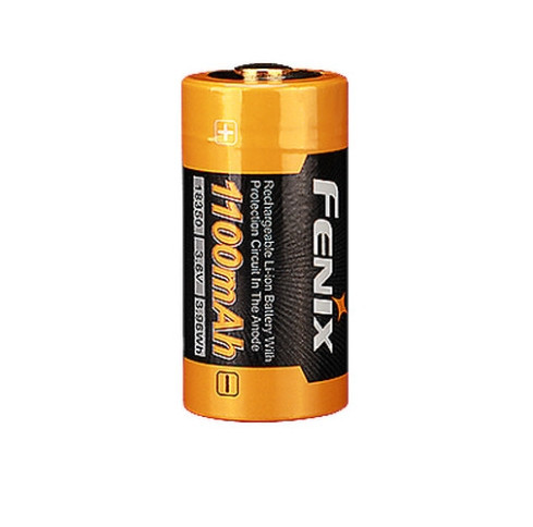 Аккумулятор 18350 Fenix ARB-L18-1100 3.6В 7А (Черно-желтый) Киев - изображение 1
