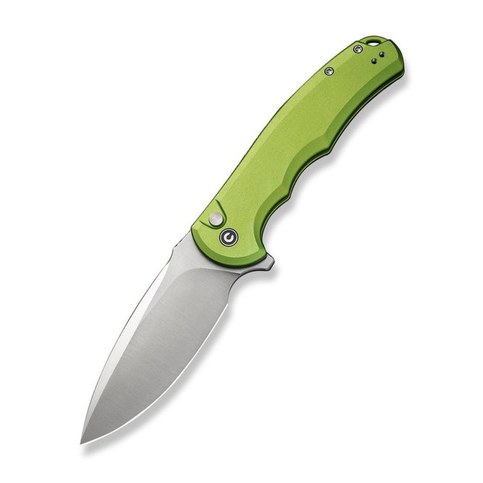 Ніж складаний туристичний Civivi Praxis, (9.5 см) Nitro-V / Aluminum зелений Киев - изображение 1