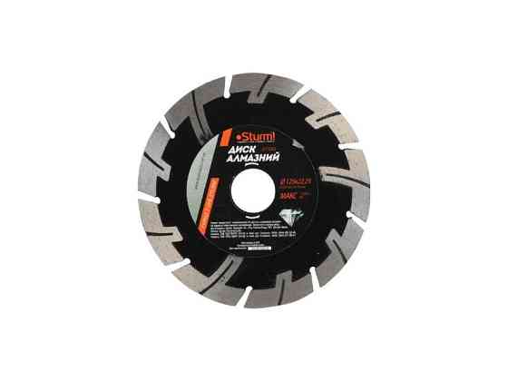 Диск алмазний Турбо Т-зуб (230x22.23мм) Sturm 5171205 (читувати опис) Рівне