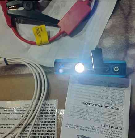 Зарядно пусковий павербанк.  Новий стан=2 Ампера / вихідний ток 200мА. Киев