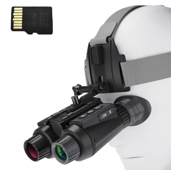 Тактический бинокль ночного видения NV8300 Super Light HD 4K (до 500м) + карта памяти 64Гб Винница - изображение 1