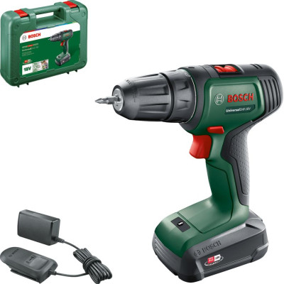 Шуруповерт Bosch UniversalDrill 18V 18В 1х1.5Агод 20Нм 0-4400-1450обхв кейс ЗП 1.3кг (0.603.9D4.001) Винница - изображение 2