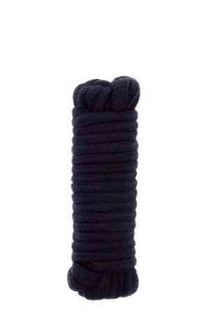 Мотузка для бондажа BONDX LOVE ROPE-5M, BLACK Sex Aura Київ