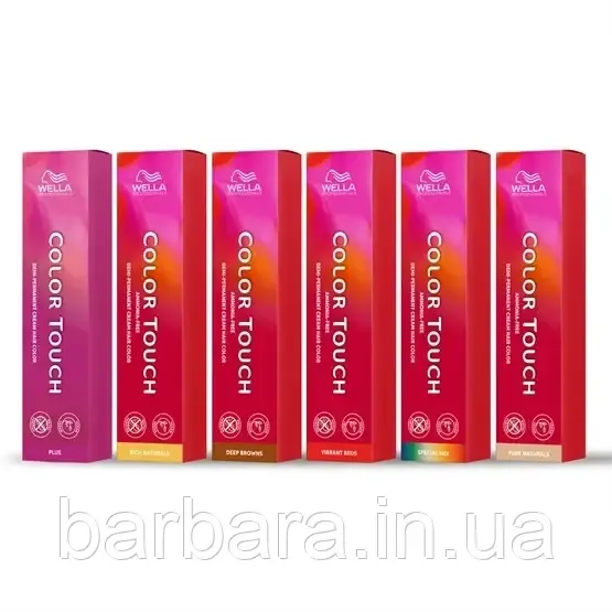Фарба безаміачна для волосся  Wella Color Touch NEW 2025 Київ - фото 18