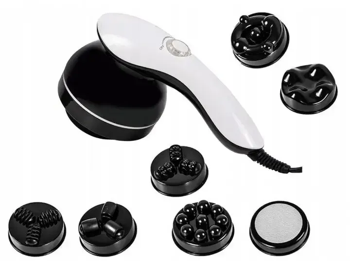 Ручной массажер для тела с насадками и инфракрасным подогревом Maxtop 8 в 1 Одесса - изображение 10