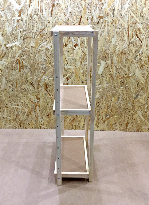 Етажерка розбірна "Честер" 3 полиці 30х60х130 Миколаїв - фото 6