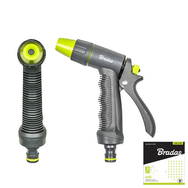 Пістолет для поливу регульований SOFT LIME LINE, LE-5101 Київ - фото 1