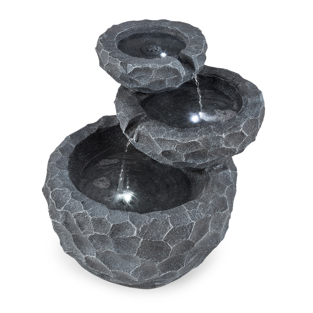 Каскадний фонтан Мурах працює від батареї Сонячна панель 2 кВт 3 світлодіоди (Німеччина, читати опис) Рівне - фото 4