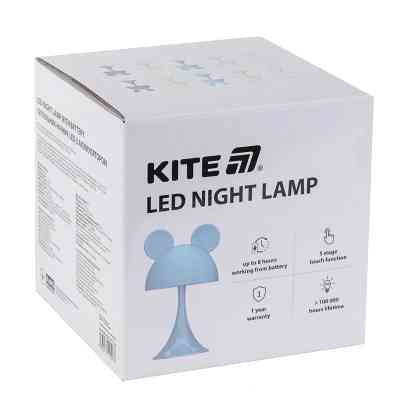Ночник Kite Светильник LED с аккумулятором Simple Bunny, белый (K25-317-1-1) Винница