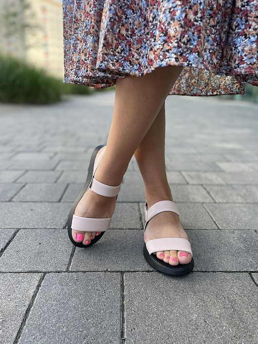 teona Босоніжки жіночі TEONA 290 пудра (літо, шкіра натуральна) (5246) Коломия - фото 7