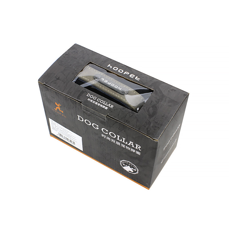 Ошейник двухслойный для собак Hoopet W033 Grey S Київ - фото 4