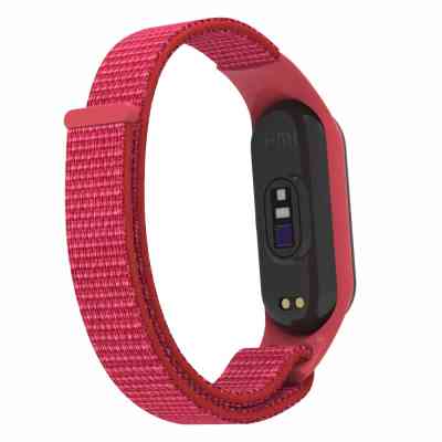 Ремінець до фітнес браслета Armorstandart нейлоновий для Xiaomi Mi Band 7/6/5/4 Red (ARM67842) Вінниця