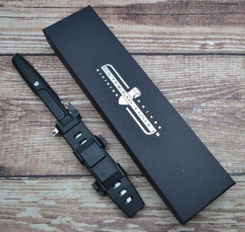 Нож охотничий Ext. Ratia 335 Black Днепр - изображение 4