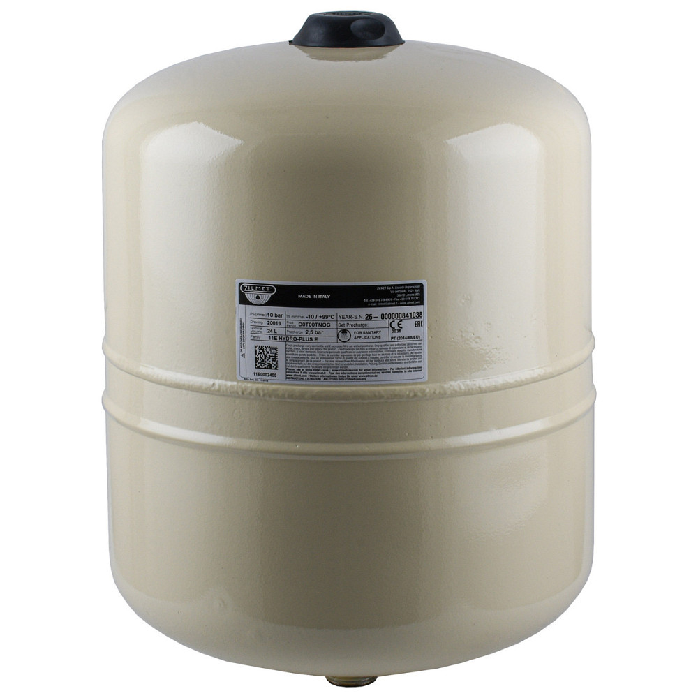 Гидроаккумулятор с фиксированой мембраной HYDRO-PLUS E 24L (11E0002400) Вертикальный (000032371) Киев - изображение 1