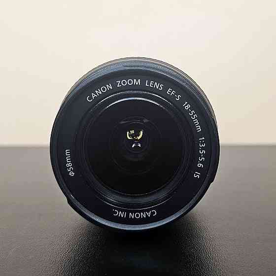 Об'єктив Canon EF-S 18-55 мм Клевань