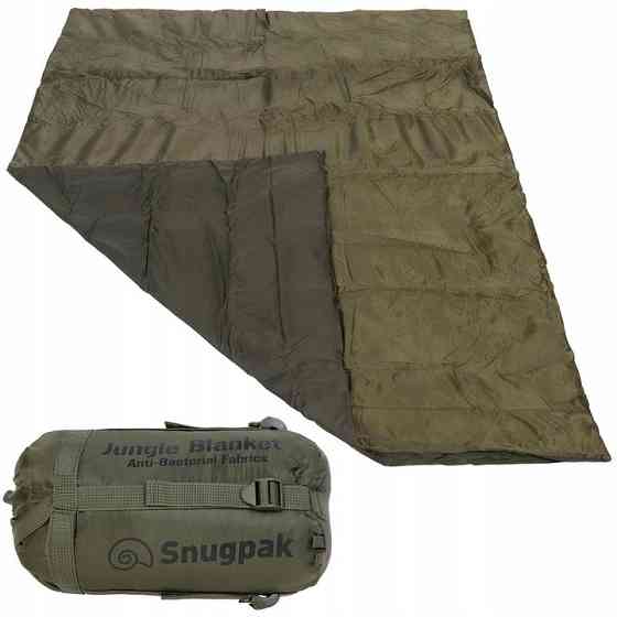 Універсальна Ковдра з утеплювачем 228х182 см від 1 до 5 ° С + чохол Snugpak "Jungle Blanket XL Terrain" Olive Нововолинськ