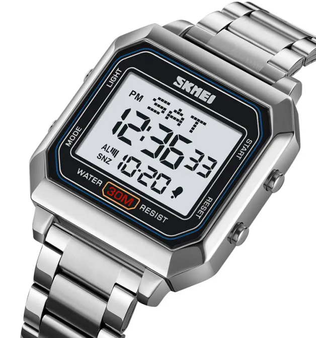 Часы мужские наручные спортивные Skmei 2149 (Серебристый) Винница - изображение 4