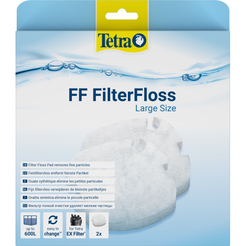 Вкладыш Tetra Filter Floss для наружного фильтра EX 1200/1500 волокнистый 2 шт. Киев - изображение 3