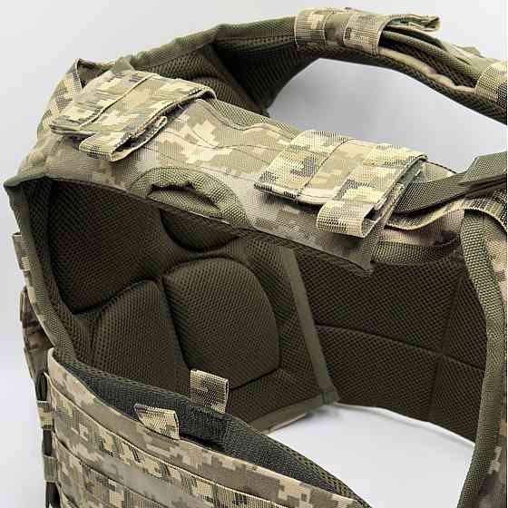 Плитоноска Gen3.PRO з панеллю під магазини Піксель ММ-14 Cordura 1000 D Київ