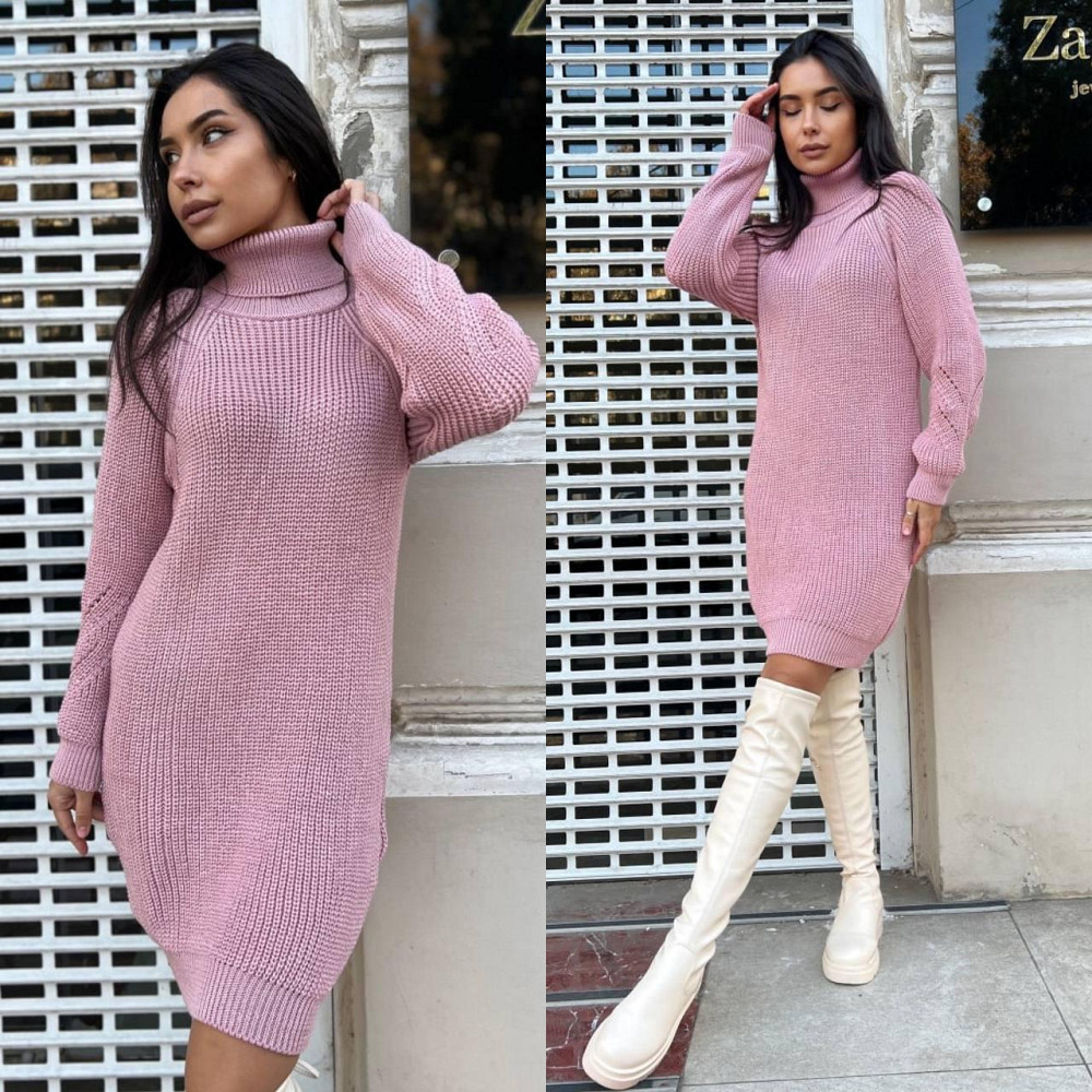 Жіноча стильна однотонна сукня-туніка з горлом.42-50р. Київ - фото 2