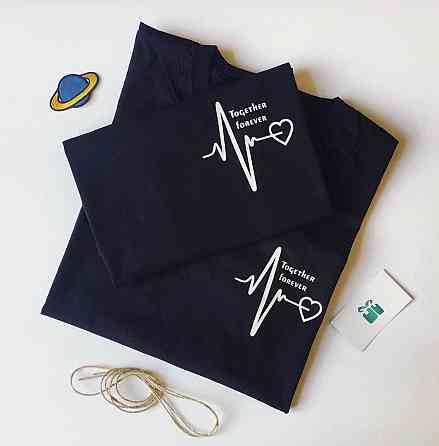 Парные футболки для влюбленных Черновцы