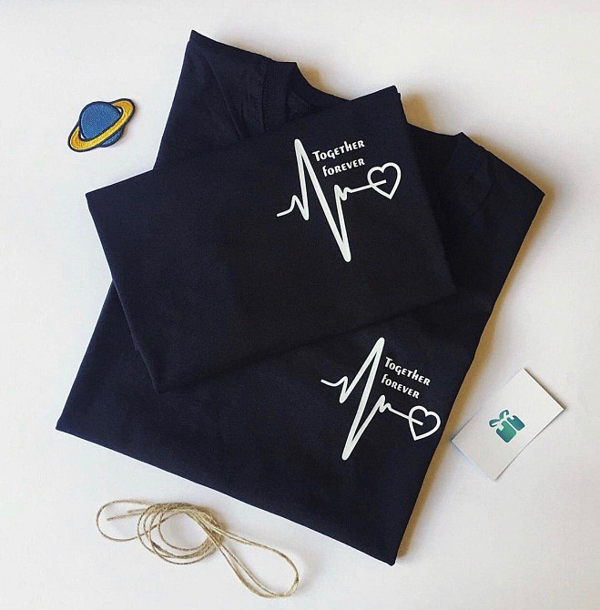 Парні футболки для закоханих Чернівці - фото 1