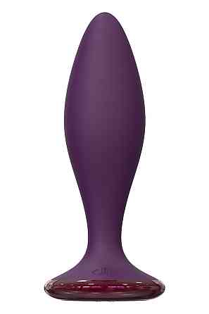 Анальный вибратор Dreamtoys Glam с пультом, фиолетовый, 12.8 см Sex Aura Киев