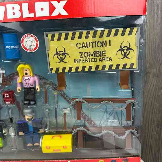 Великі ігрові фігурки Roblox в коробці атака зомбі, іграшкові чоловічки Роблокс набір ( 24443 ) Харьков